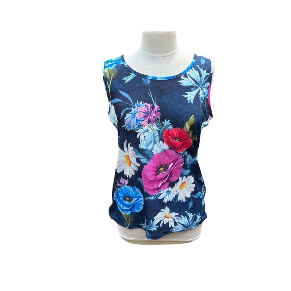 Kamana Floral Mesh Cardigan & Tank Top Set - Women’s XL - Picture 4 of 7